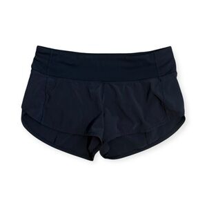 lululemon athletica Midnight Black Athletic Shorts